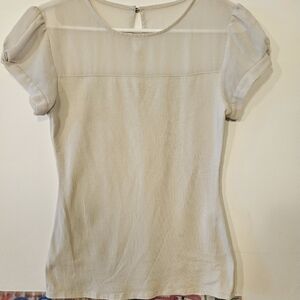 Express Mesh Top Soft Fitted Shirt